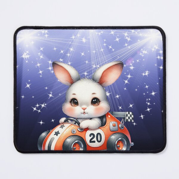 Item preview, Starry-Eyed Bunny Racer designed and sold by Sillytoe.