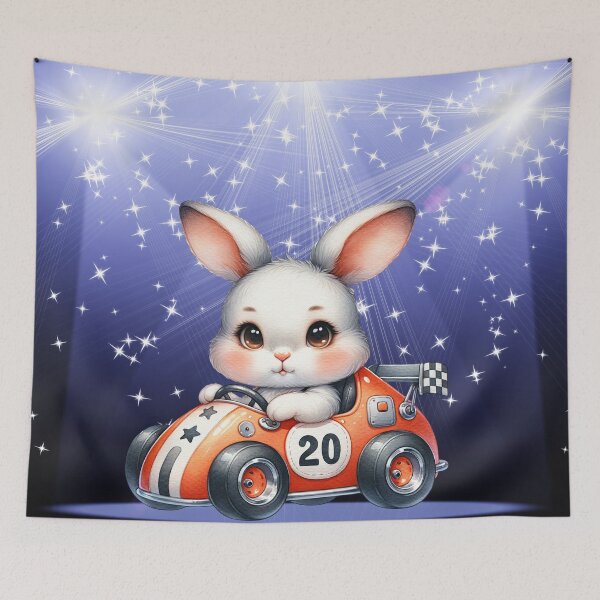Item preview, Starry-Eyed Bunny Racer designed and sold by Sillytoe.