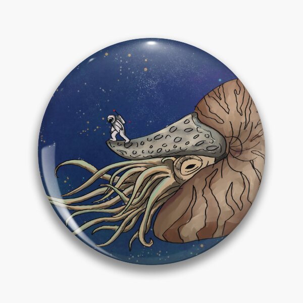 Item preview, Astro-nautilus designed and sold by PuppysaurusRex.