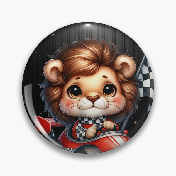 Item preview, Regal Lion Racer designed and sold by Sillytoe.