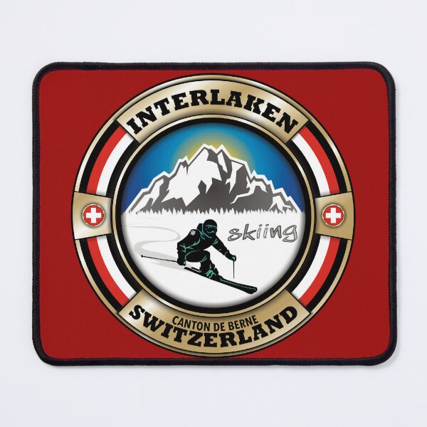 Item preview, Interlaken Switzerland skiing designed and sold by studioss76.
