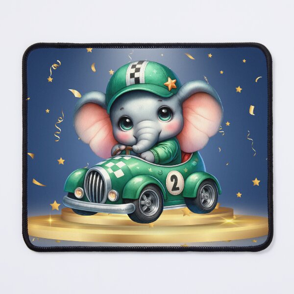 Item preview, Elephant Racer Extravaganza designed and sold by Sillytoe.