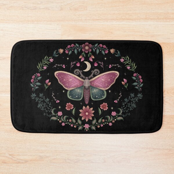 Item preview, Whimsical Moth - horizontal elliptic version designed and sold by Witchy-shop.