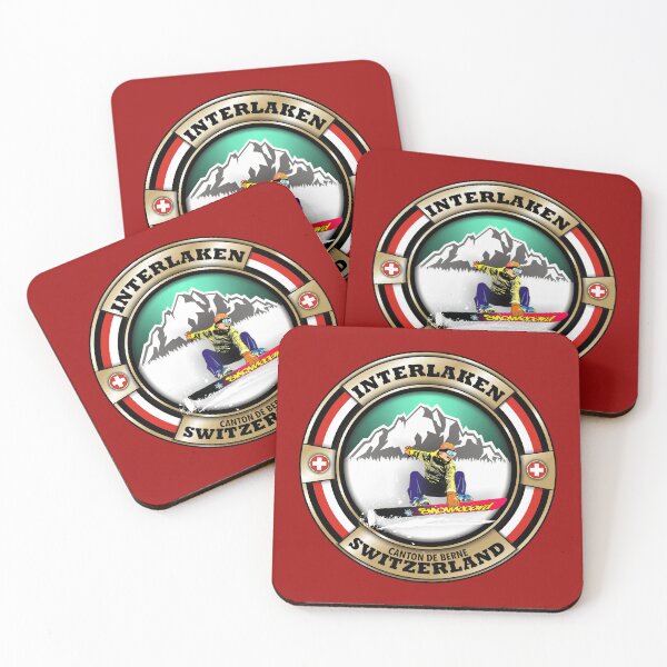 Item preview, Interlaken Switzerland snowboarding designed and sold by studioss76.