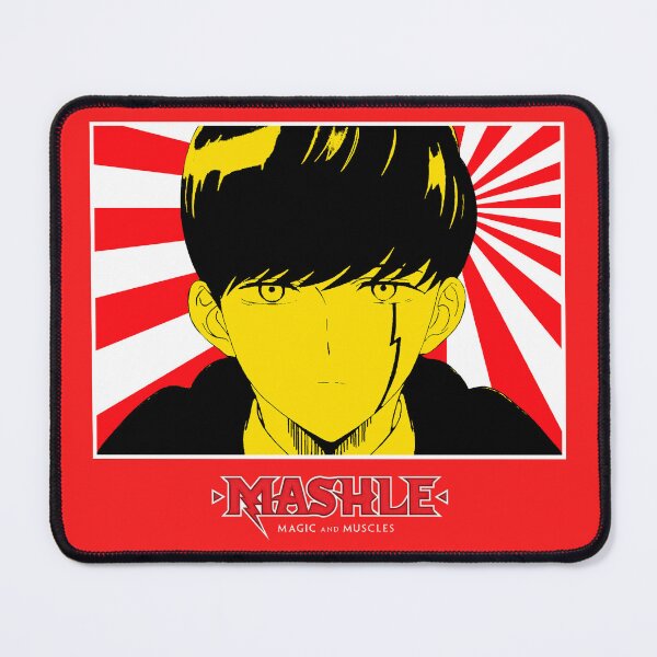 Item preview, Red and yellow design - Mashle designed and sold by AhinoaFunez118.