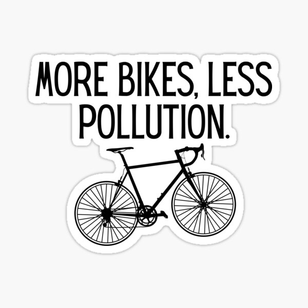Item preview, More bikes, less pollution. Sustainable mobility, Promoting the use of bicycles designed and sold by CreativeUni.
