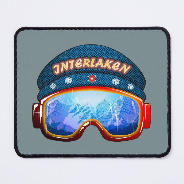 Item preview, Interlaken Switzerland ski goggles designed and sold by studioss76.
