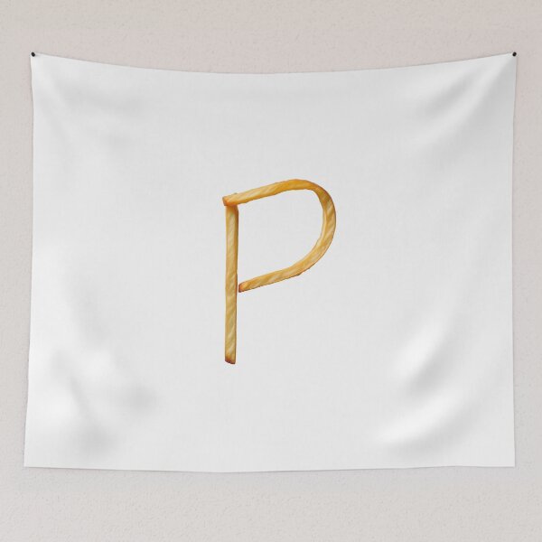 Item preview, Artistic Alphabet Fries: The Letter P in Crispy, Golden Glory designed and sold by uncoXab.