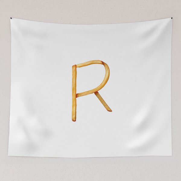 Item preview, Artistic Alphabet Fries: The Letter R in Crispy, Golden Glory designed and sold by uncoXab.