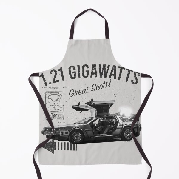 Item preview, Back to the Future 1.21 Gigawatts DeLorean Car (© UCS LLC and Amblin) Lts designed and sold by Alema Art.