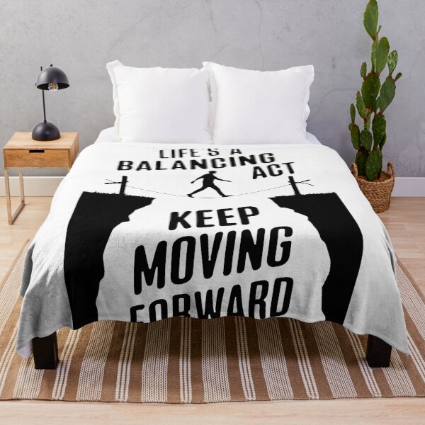 Item preview, Life's a Balancing Act Keep Moving Forward designed and sold by Dazzle-Sizzle.