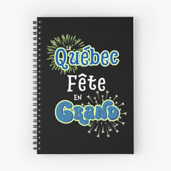 Item preview, Le Québec fête en grand designed and sold by FatBirdie.