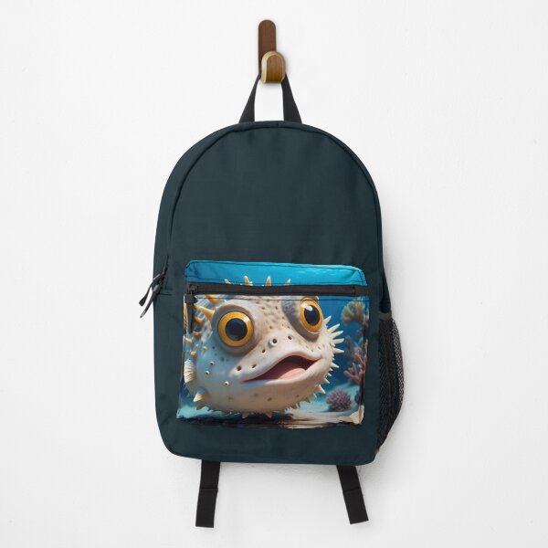 Item preview, Funny Little Spiky Pufferfish In The Ocean designed and sold by TheArtOfPat.