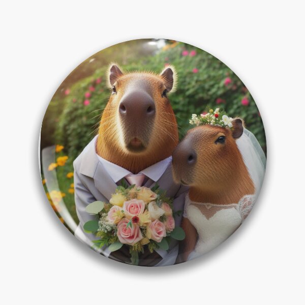 Item preview, Capybara's wedding2-4 designed and sold by Capybara Art Lover.