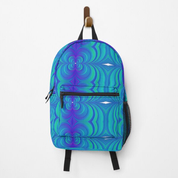 Item preview, Intricate Prism Illusion Dynamic Design Abstract Art Blue designed and sold by Alchemy-A-La-G.