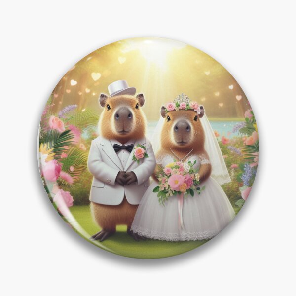 Item preview, Capybara's wedding2-5 designed and sold by Capybara Art Lover.