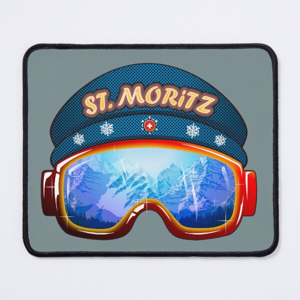 Item preview, St. Moritz Switzerland ski goggles designed and sold by studioss76.