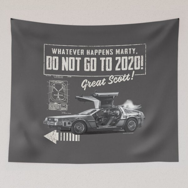 Item preview, Whatever Happens Marty, Don't Go To 2020 (© UCS LLC and Amblin) Dks designed and sold by Alema Art.