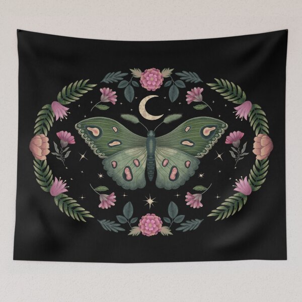 Item preview, Green Butterfly - horizontal elliptic version designed and sold by Witchy-shop.