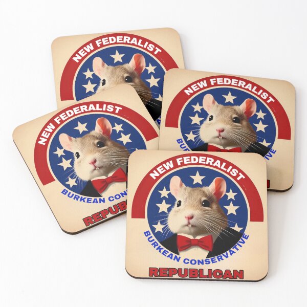 Item preview, Young Gerbil Federalist designed and sold by CroakysCorner.
