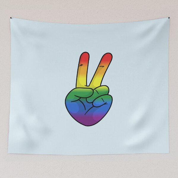 Item preview, Rainbow Pride Peace Out designed and sold by everything4eva.