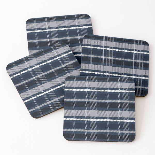 Item preview, Midnight Festivities: Dark Blue Christmas-Themed Plaid Design designed and sold by hjian8219.