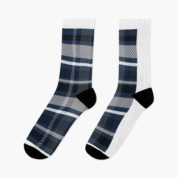 Item preview, Midnight Festivities: Dark Blue Christmas-Themed Plaid Design designed and sold by hjian8219.