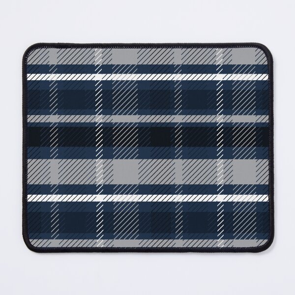 Item preview, Midnight Festivities: Dark Blue Christmas-Themed Plaid Design designed and sold by hjian8219.