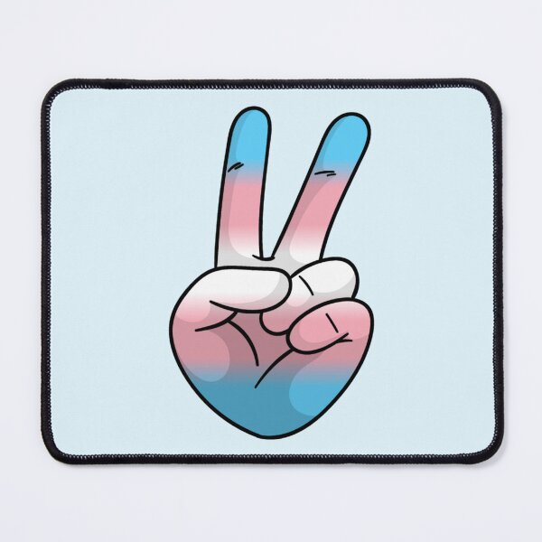 Item preview, Trans Pride Peace Out designed and sold by everything4eva.