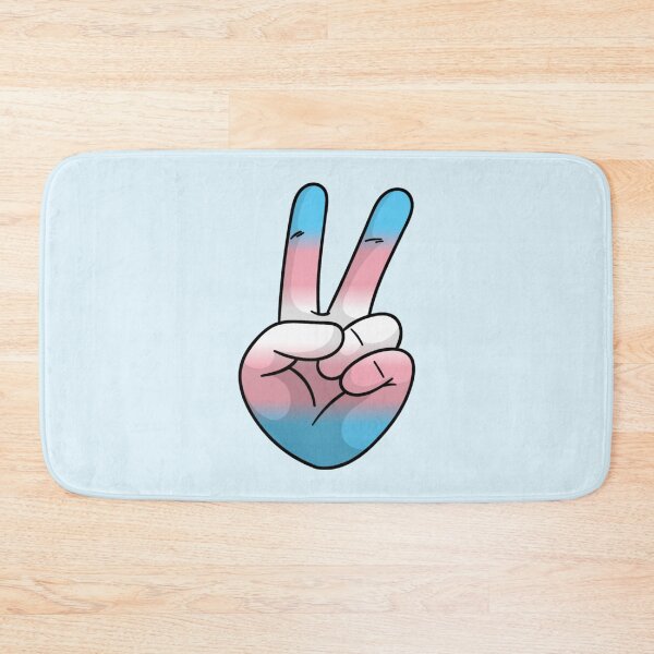Item preview, Trans Pride Peace Out designed and sold by everything4eva.