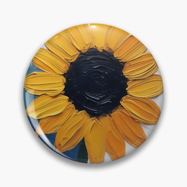 Artikelvorschau, Gemalte Sonnenblume Nr. 4 entworfen und verkauft von Pokemondundee.