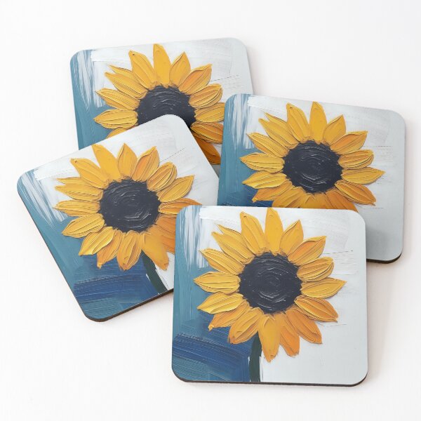 Item preview, Painted Sunflower #4 designed and sold by Pokemondundee.