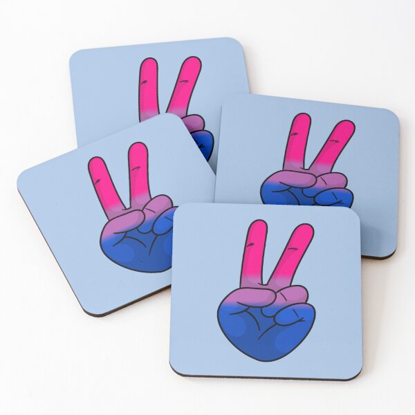 Item preview, Bi Pride Peace Out designed and sold by everything4eva.