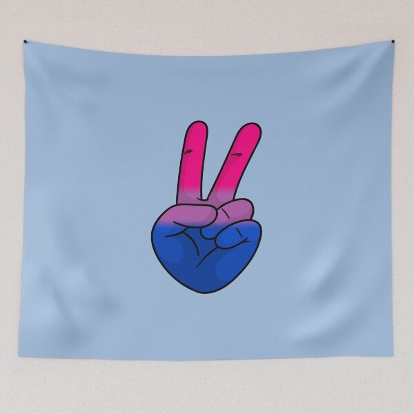 Item preview, Bi Pride Peace Out designed and sold by everything4eva.