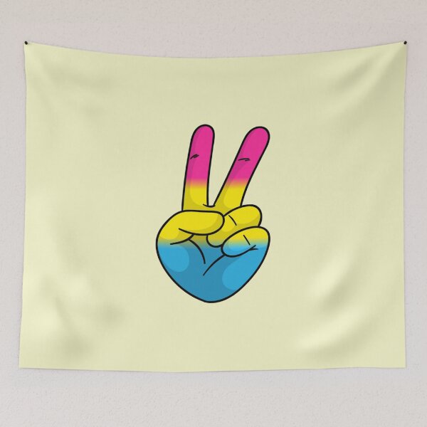 Item preview, Pan Pride Peace Out designed and sold by everything4eva.