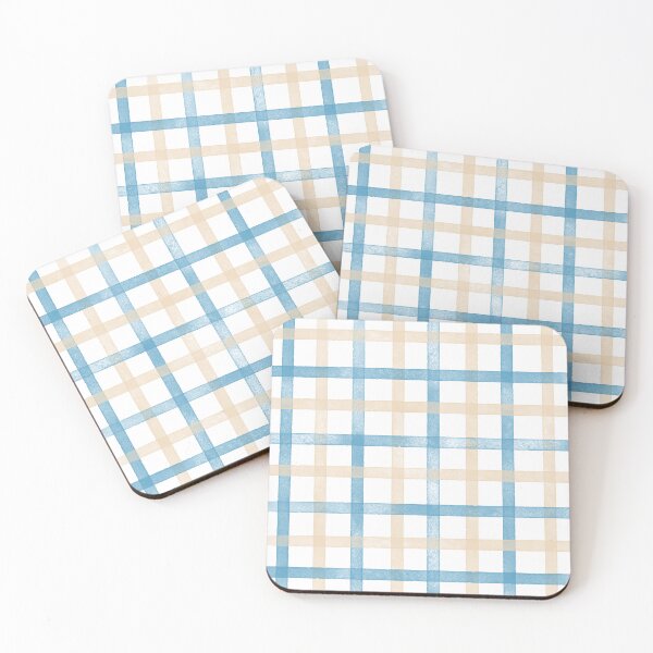 Item preview, "Artisan Elegance: Hand-Painted Watercolour Plaid Style Background Design" designed and sold by hjian8219.