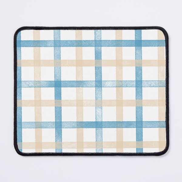 Item preview, "Artisan Elegance: Hand-Painted Watercolour Plaid Style Background Design" designed and sold by hjian8219.