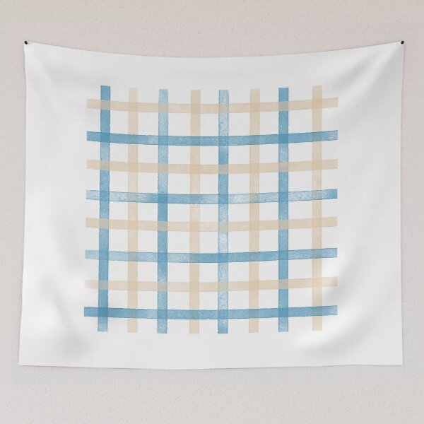 Item preview, "Artisan Elegance: Hand-Painted Watercolour Plaid Style Background Design" designed and sold by hjian8219.