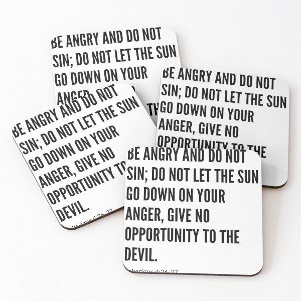 Item preview, Ephesians 4:26-27 designed and sold by Shadetreeprints.