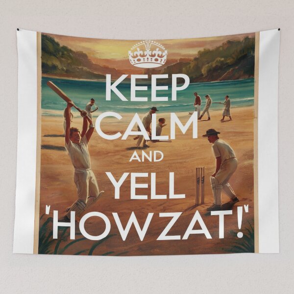 Item preview, Keep Calm and Yell "Howzat!" designed and sold by DJ-Portable.