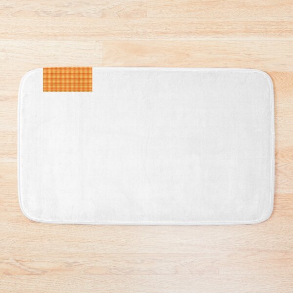 Item preview, "Warmth in Texture: Orange Plaid Squares designed and sold by hjian8219.