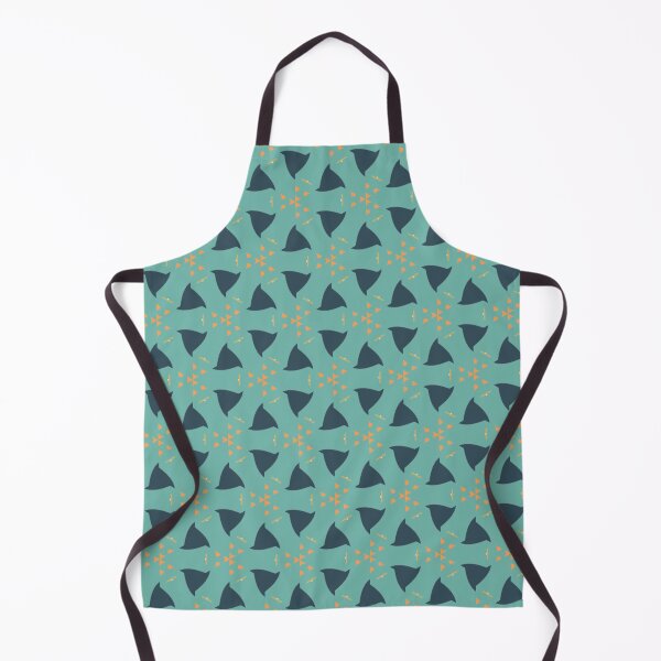 Item preview, Cloverfield Blue, Green, and Orange Pattern designed and sold by CRYSTAL WOMACK.
