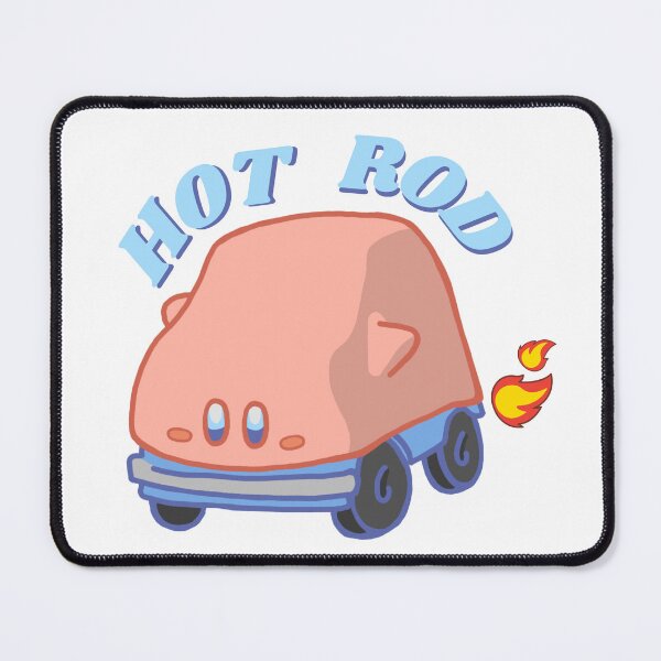 Item preview, Hot Rod Kirb designed and sold by weebakon.