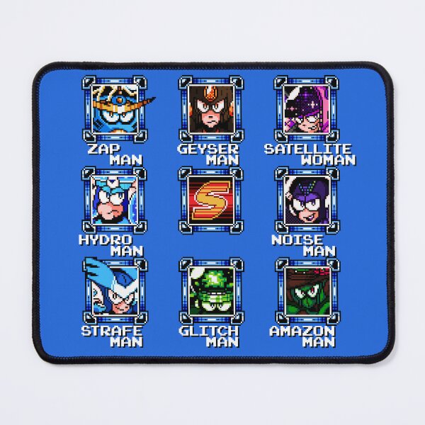 Item preview, Stage Select - MEGA MAN ULTIMATE designed and sold by The Works of Julia Vandenburg.