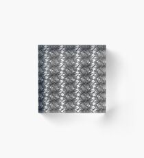 Black Beauty - Pattern Acrylic Block