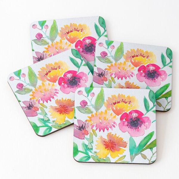 Item preview, Watercolor Loose Florals  designed and sold by Jeraluna.