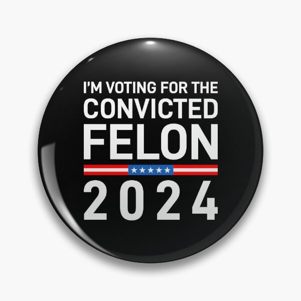 Item preview, Im voting for the convicted felon, Trump president designed and sold by vestalshop.