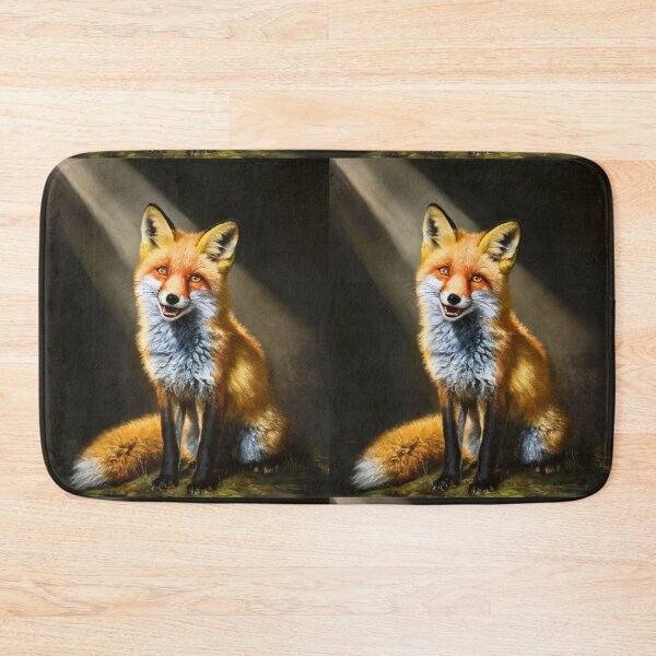 Artikelvorschau, Fuchs-Portrait. Frühlingsfuchs, Blumenfuchs, Vintage-Fuchs, Fuchs-Gemälde, Caravaggio-Stil entworfen und verkauft von FoxVibes.