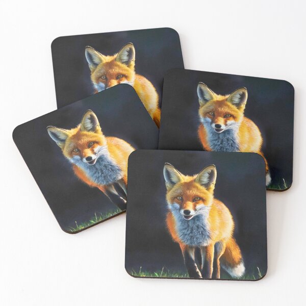 Artikelvorschau, Fuchs-Portrait. Frühlingsfuchs, Blumenfuchs, Vintage-Fuchs, Fuchs-Gemälde, Caravaggio-Stil entworfen und verkauft von FoxVibes.