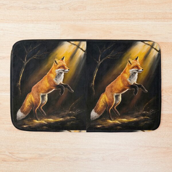 Artikelvorschau, Fuchs-Portrait. Frühlingsfuchs, Blumenfuchs, Vintage-Fuchs, Fuchs-Gemälde, Caravaggio-Stil entworfen und verkauft von FoxVibes.